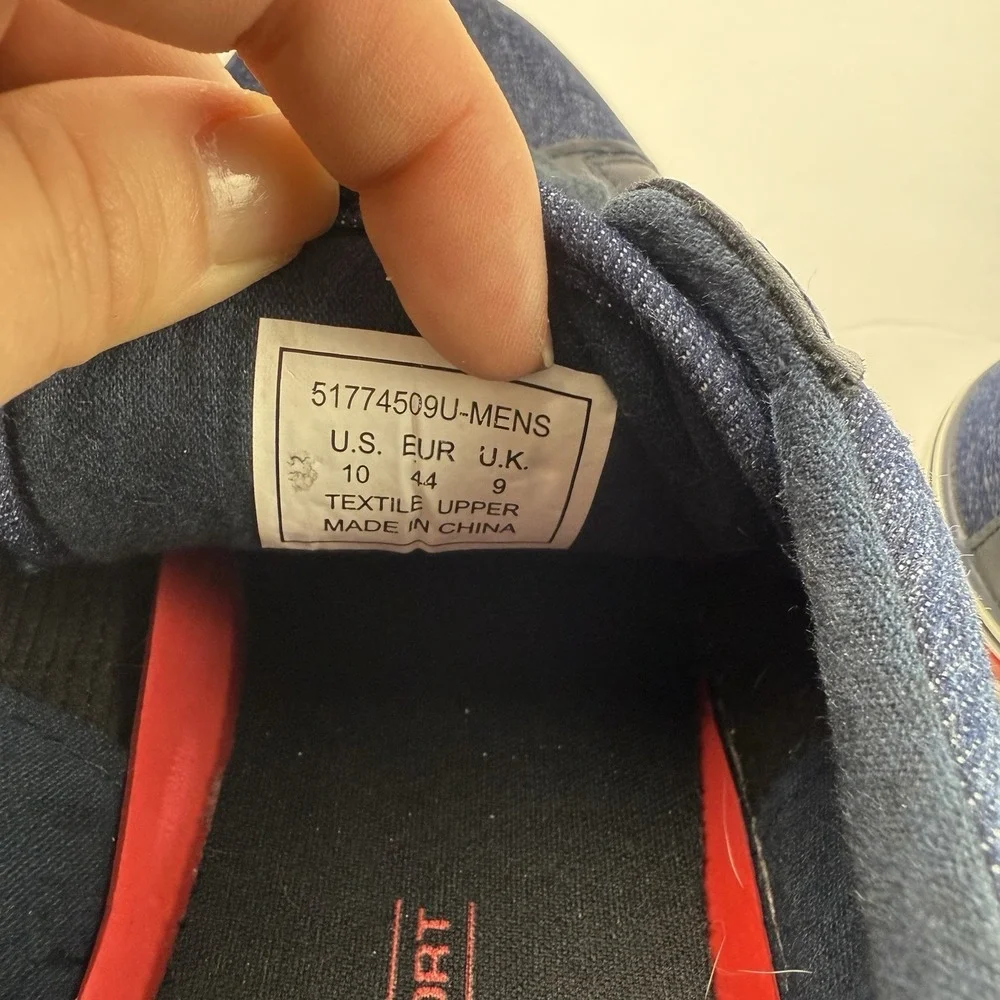 Levi's  Men's Rocklin Denim Casual Shoes - Size 10 - Picture 11 of 11